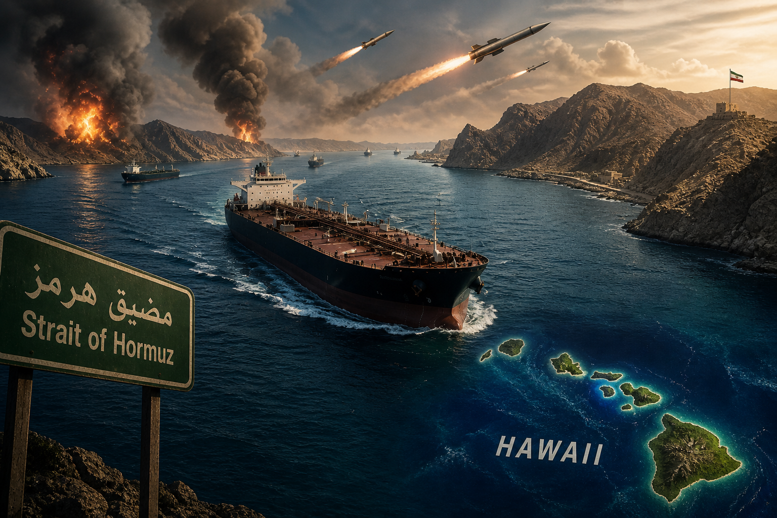 How War in the Strait of Hormuz Could Impact Hawaii’s Economy, Fuel Prices, and Consumer Goods